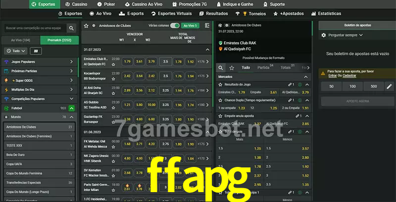 apostas esportivas